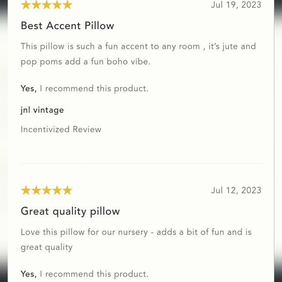 Anthropologie Pommed Jute Pillow - turquoise - Picture 7 of 12